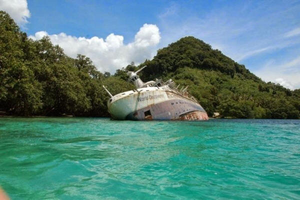 12 épaves visibles sans équipement de plongée