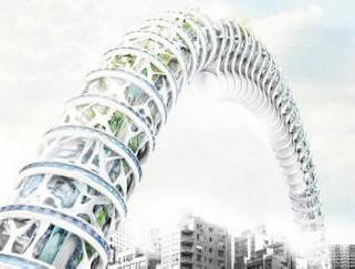 15 images étonnantes de gratte-ciel du futur
