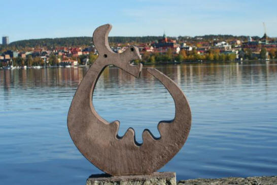 500 Suédois ont regardé le monstre du lac Stursen
