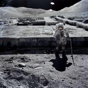 Les Américains ont trouvé des ruines antiques sur la lune