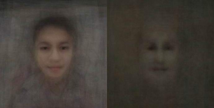 L'Américain a montré comment des objets aléatoires se replient en visages.