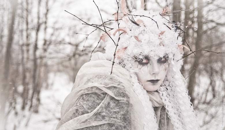 Des fantômes de neige photographiés américains