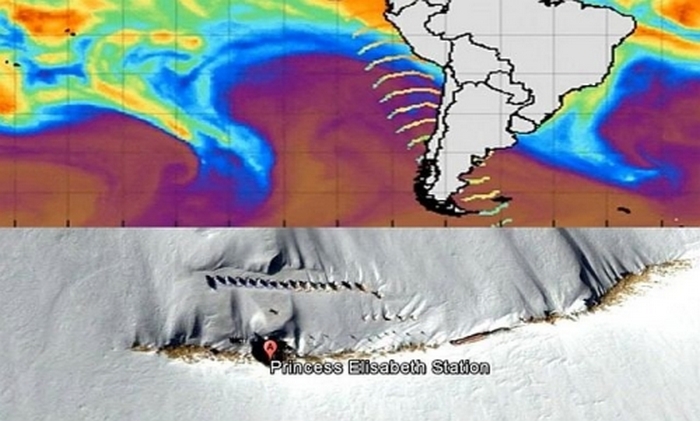 Antarctique: les anomalies des vagues vous font réfléchir