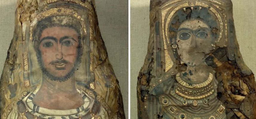 Les archéologues ont regardé à l'intérieur des momies égyptiennes trouvées en 1615 sans les ouvrir 