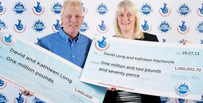 Le couple britannique remporte pour la deuxième fois le jackpot de la même loterie