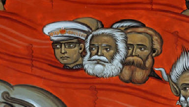 Eglise monténégrine critiquée pour une fresque avec Marx