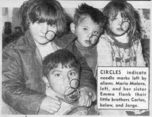 Des enfants d'Argentine ont visité l'OVNI