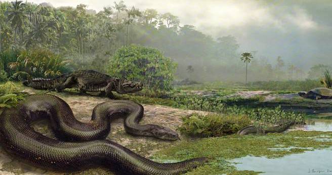 Des dinosaures détruits ... des serpents