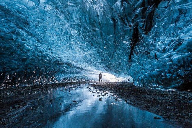 Fantastiques grottes de glace