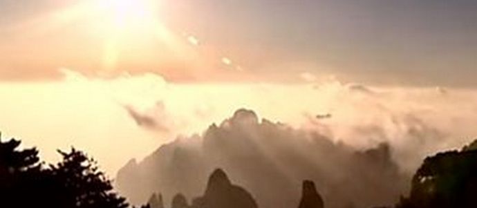 Un mirage fantastique observé par les touristes chinois