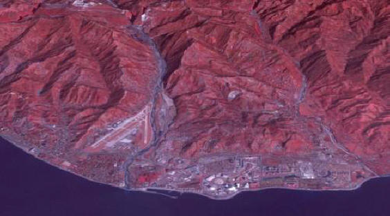 Photo d'orbite: Sotchi et d'autres villes olympiques