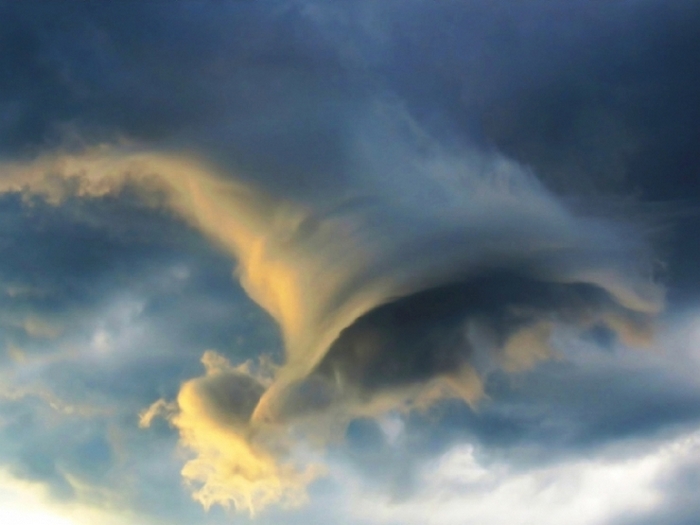 Un nuage terrible a effrayé les habitants de Rio de Janeiro