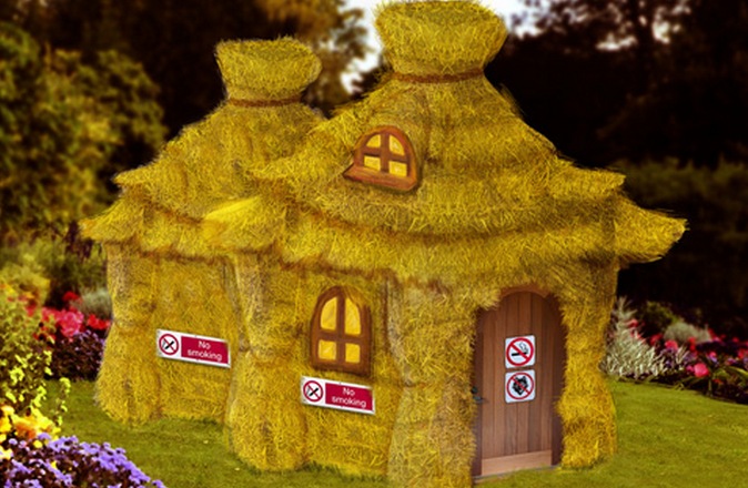 Et les maisons au toit de chaume remplaceront celles en pierre ...