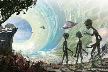 Les extraterrestres vivent sous terre!