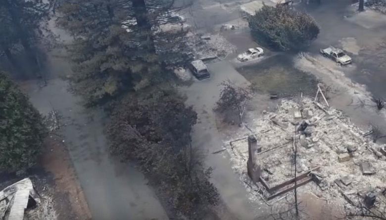 La Californie est en feu, mais il y a quelque chose d'étrange dans ces incendies ...