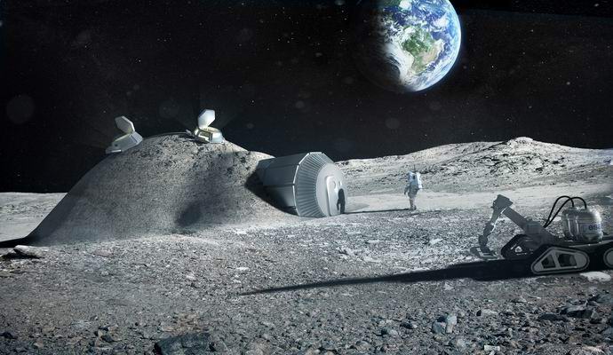 La base lunaire coûtera aux Américains moins cher qu'un porte-avions?