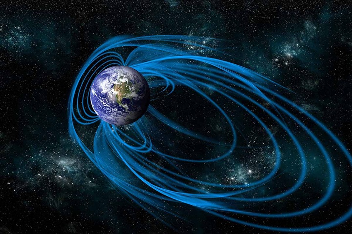 Le champ magnétique terrestre s'est préparé à un coup d'Etat