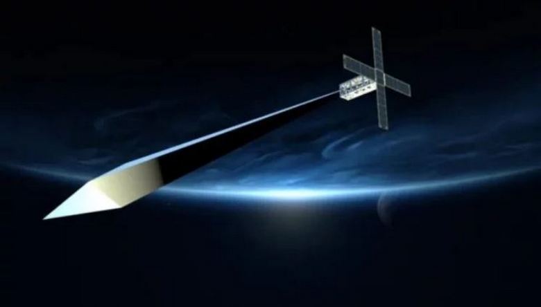 Une sculpture gonflable en orbite autour de la Terre ne peut en aucun cas se retourner
