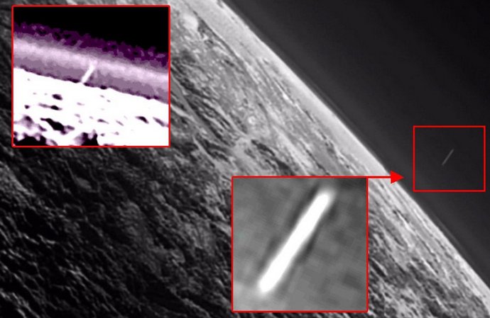 Trouvé la base principale des étrangers. Photo sensationnelle