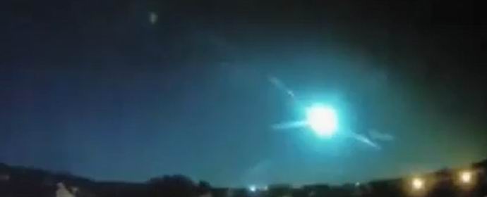 La boule de feu du ciel a fait peur aux Indiens