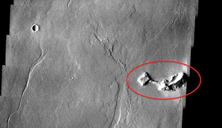 Une structure incompréhensible a été découverte à la surface de Mars