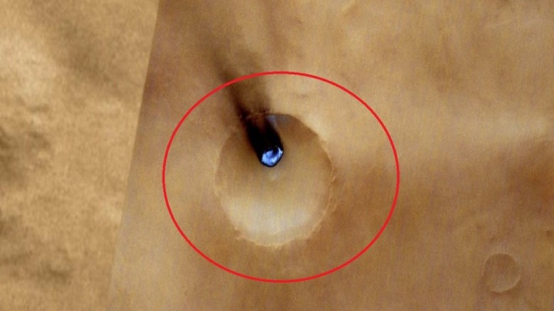 Un chercheur amateur indépendant Degterev découvert sur Mars