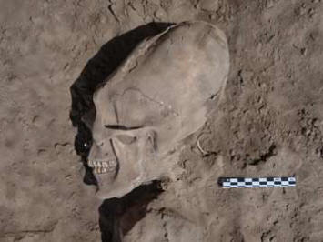 Les restes de créatures anciennes avec des crânes allongés trouvés au Mexique
