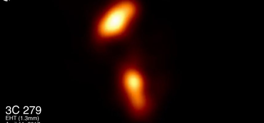 Première observation de l'histoire: un trou noir éjecte de la matière dans l'espace 