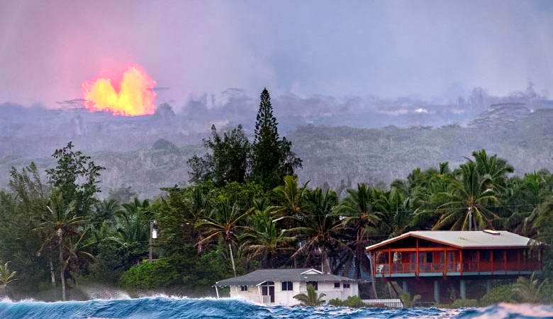 La superficie d'Hawaï a augmenté de 350 hectares en raison de l'éruption volcanique