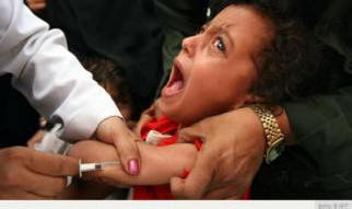 L'épidémie de rougeole a commencé après la vaccination