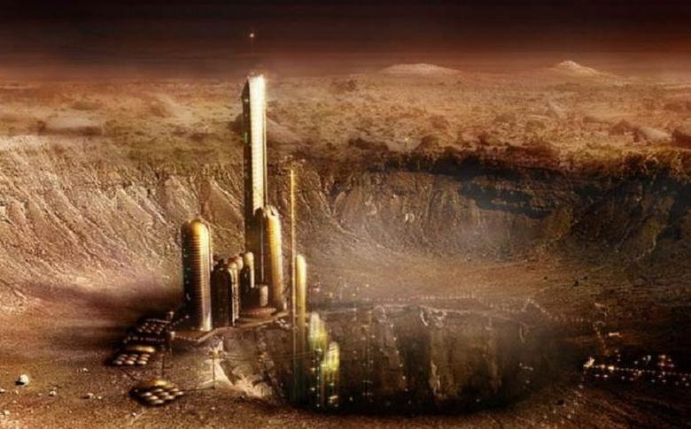 Un chercheur russe a découvert les ruines d'une ancienne ville sur les images de Mars