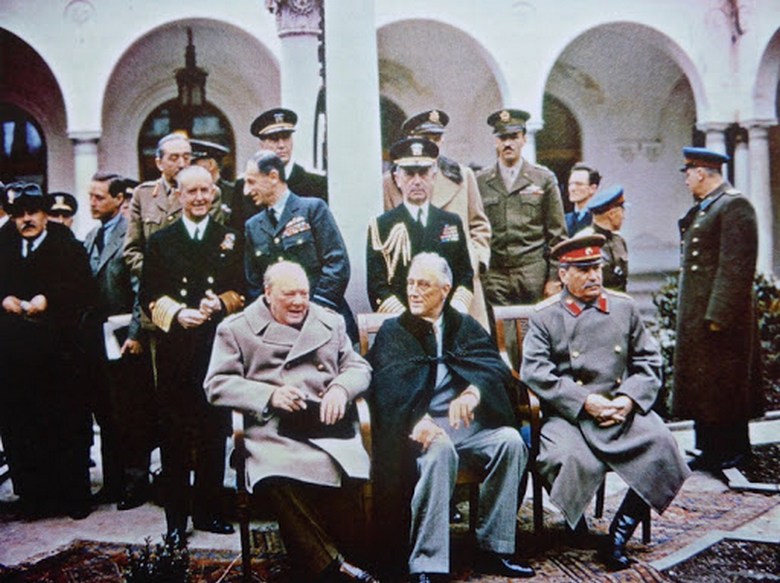 La Russie a déclassifié les photos prises avant la conférence de Yalta de 1945
