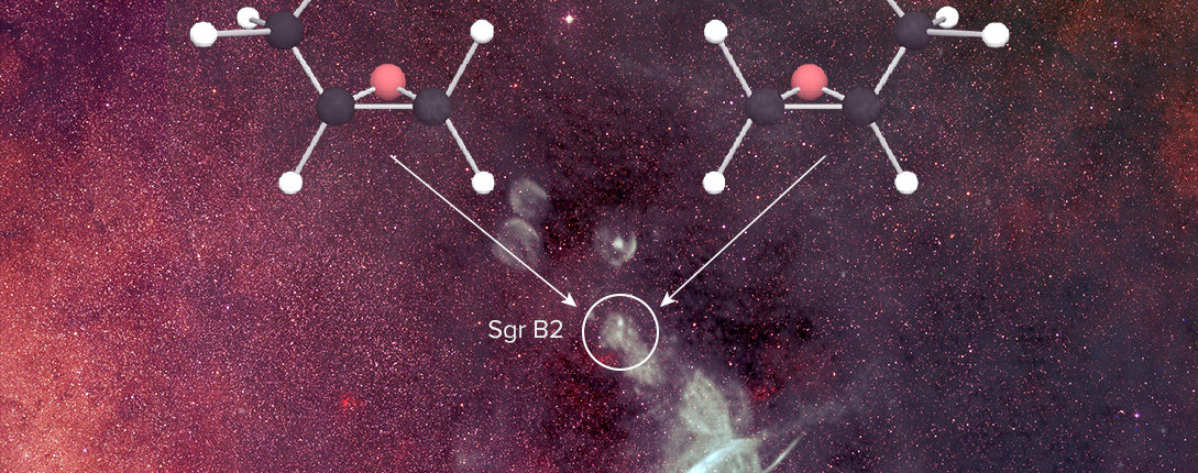 La poignée de main de la vie: des molécules chirales trouvées dans l'espace interstellaire 