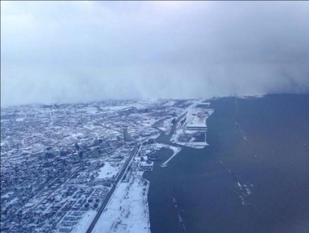 Anomalie de la tempête de neige américaine, tempête