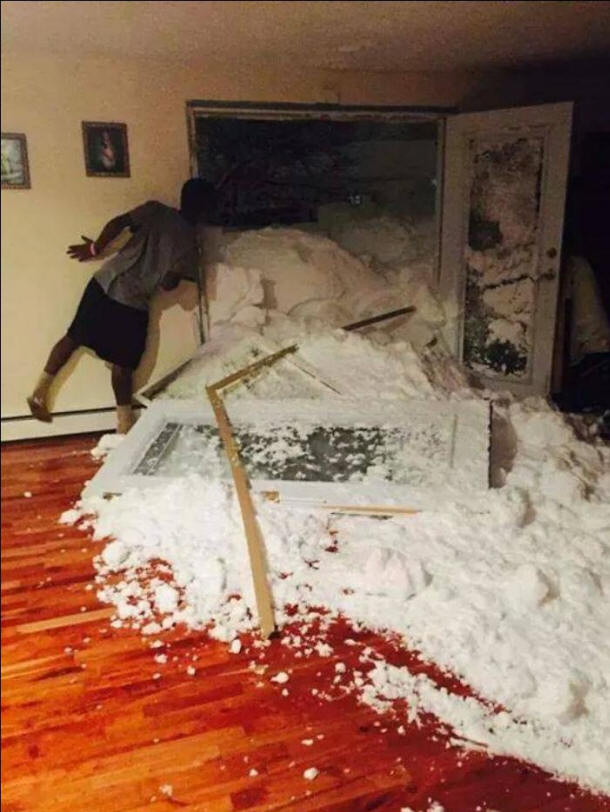 Anomalie de la tempête de neige américaine, tempête