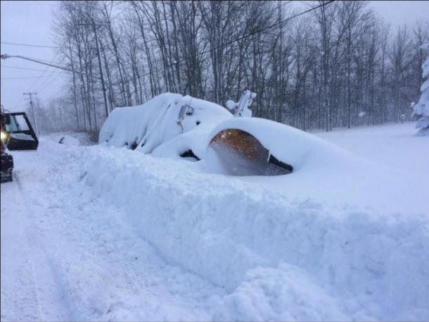 Anomalie de la tempête de neige américaine, tempête
