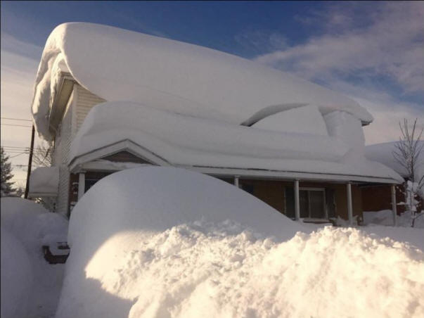 Anomalie de la tempête de neige américaine, tempête