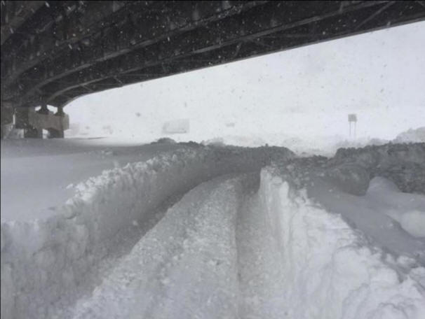 Anomalie de la tempête de neige américaine, tempête