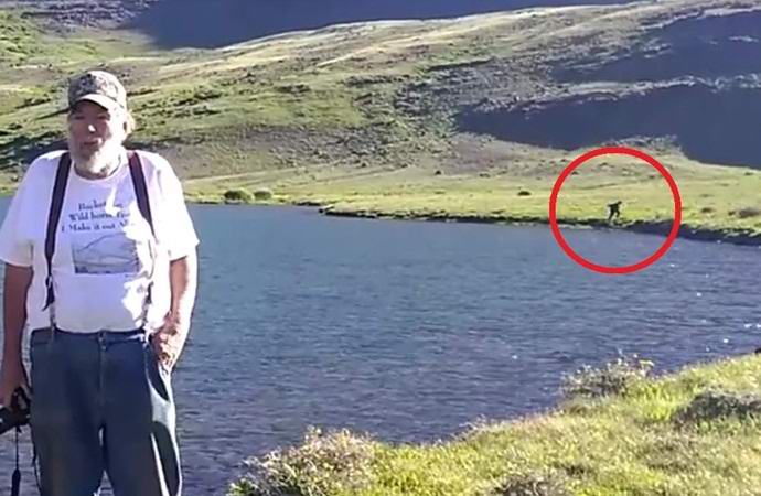 Bigfoot a été abattu en courant autour du lac