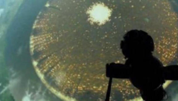 Un étrange cercle sur la planète Terre