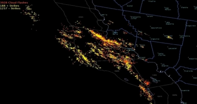 Une légère tempête sur la Californie comme signe avant-coureur d'une nouvelle catastrophe?
