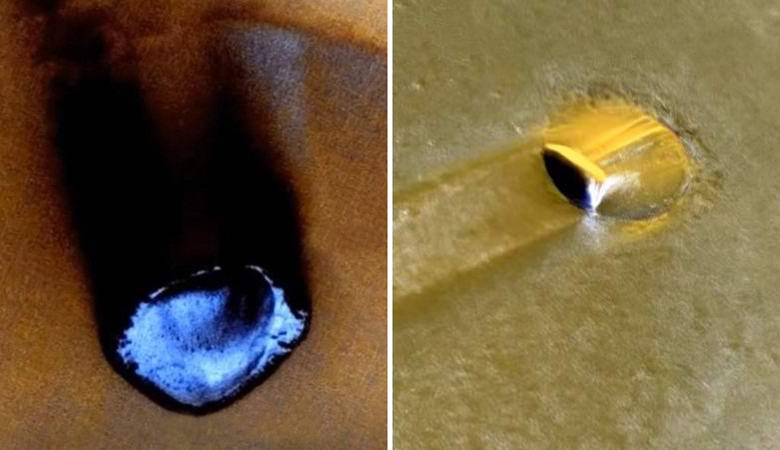 Des ufologues ont découvert des objets mystérieux sur Mars