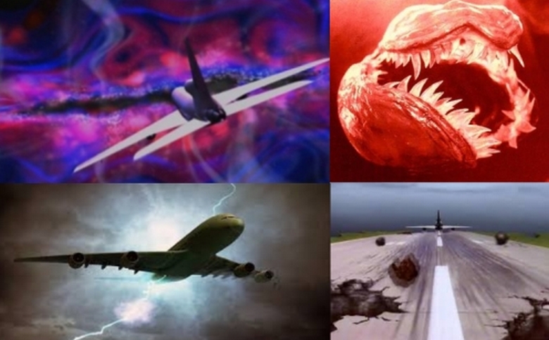 Est-ce qu'un coup de foudre a frappé le Boeing ou était-ce autre chose?