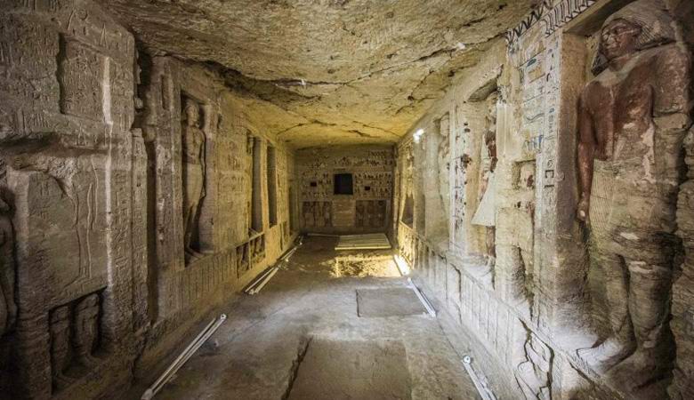 Une tombe vierge de 4400 ans trouvée en Egypte