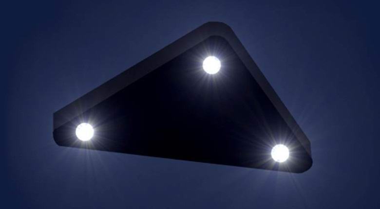 En Syrie a filmé un OVNI triangulaire effrayant