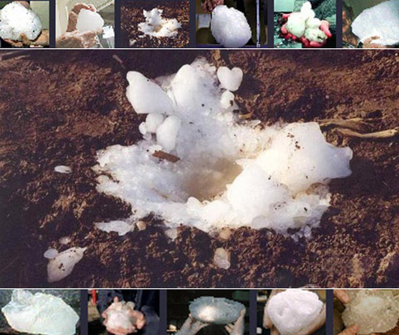 En Floride, de mystérieux morceaux de glace tombent du ciel