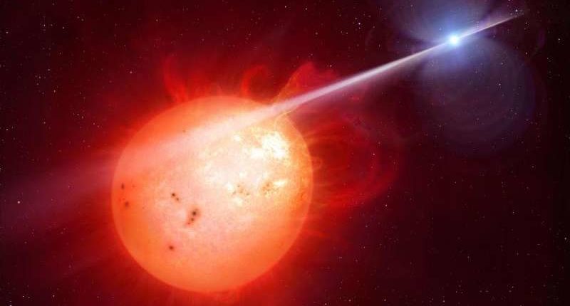 Pulsar nain blanc découvert pour la première fois dans l'histoire de l'astronomie 