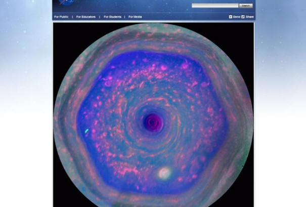 L'énigme de l'hexagone sur Saturne