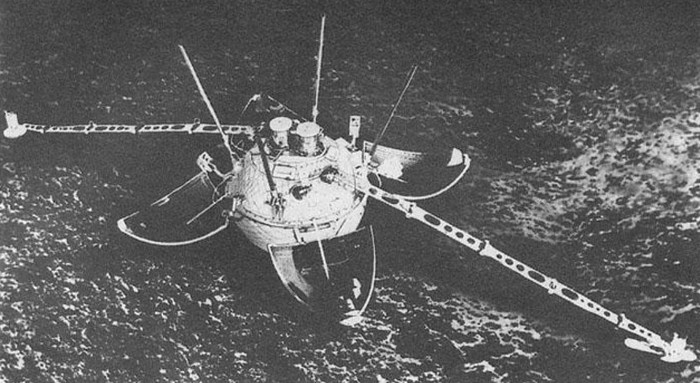 Images mystérieuses du vaisseau spatial soviétique