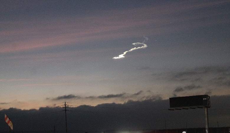 Un objet mystérieux dans le ciel de la Californie